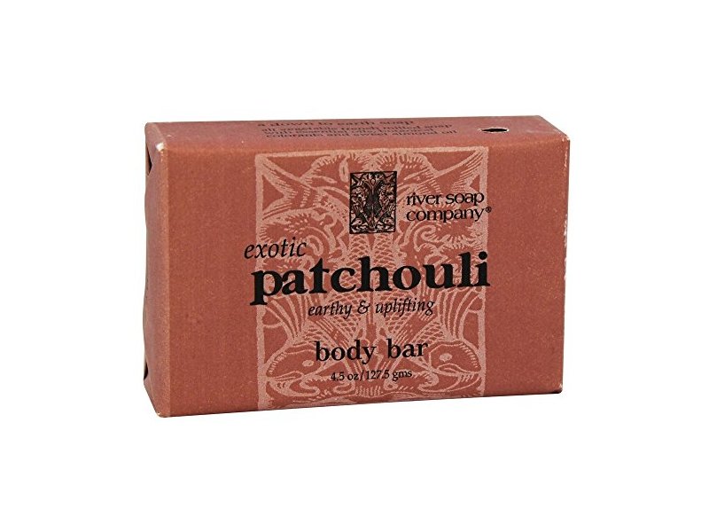 River Soap Company Bar Soap, Patchouli, 4.5 Ounce