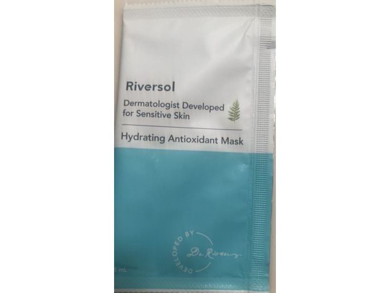 Riversol Dermatologist Developed Antioxidant Mask, Sensitive Skin, 5 mL