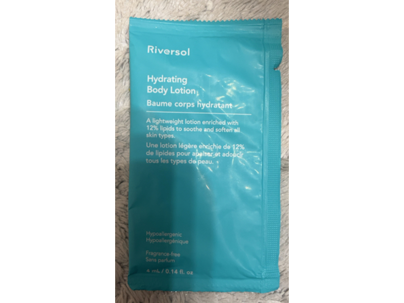 Riversol Hydrating Body Lotion, 0.14 fl oz/4 mL