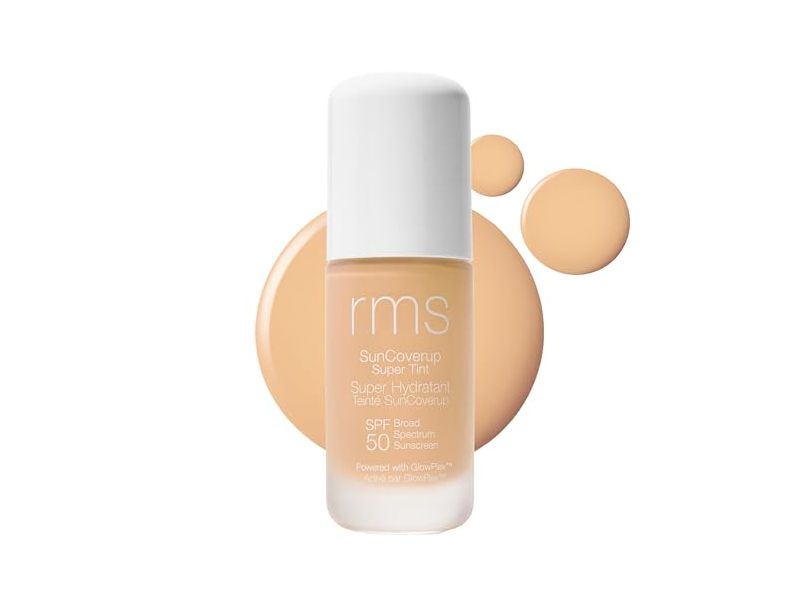 RMS Beauty Sun CoverUp Super Tint, SPF 50, Cameo, 1 fl oz/30 mL