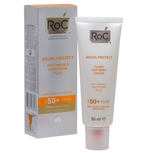 Soleil-Protect Anti-Wrinkle Smoothing Fluid SPF 50+ Sun Products