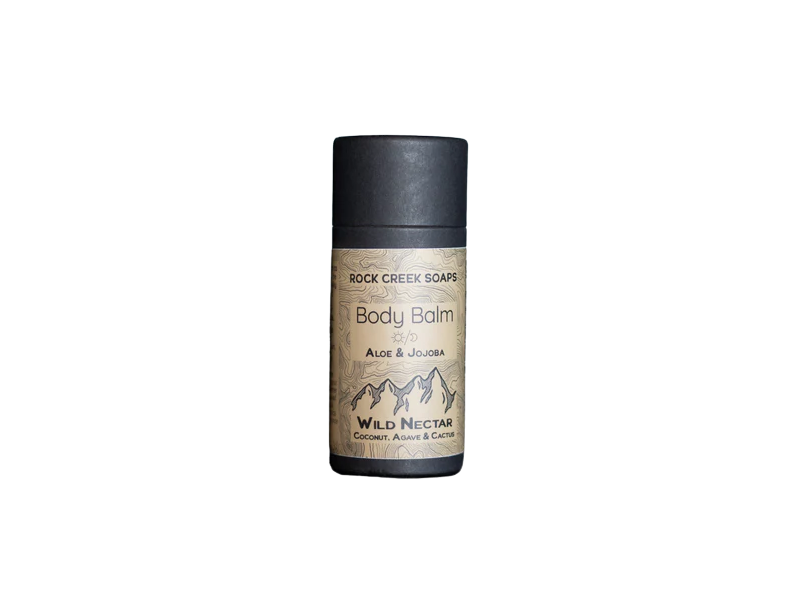 Rock Creek Soaps Body Balm, Aloe & Jojoba, 1.86 oz/55 g