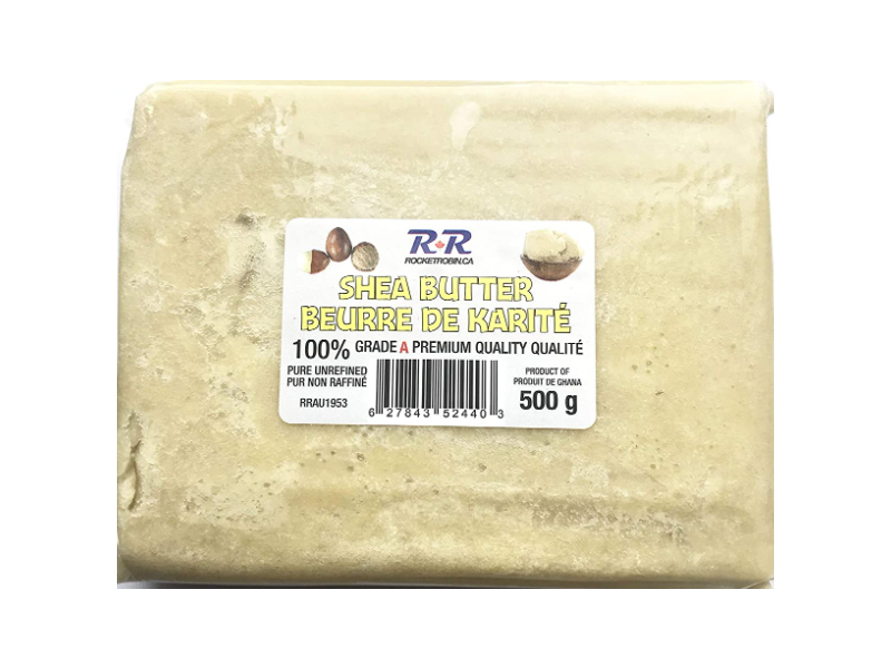 RocketRobin Pure Unrefined Shea Butter, 17.64 oz