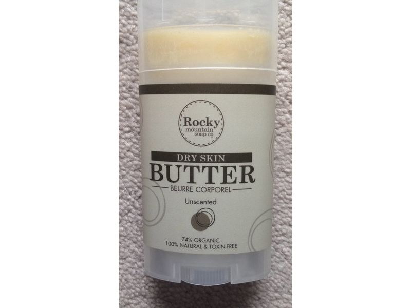 Rocky Mountain Soap Company Dry Skin Butter, Unscented