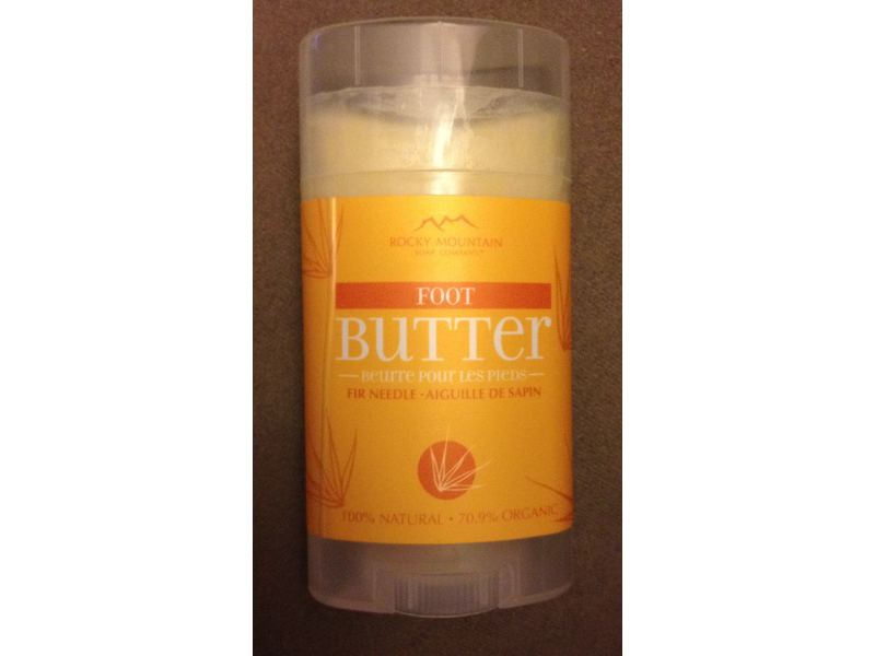 Rocky Mountain Soap Company Foot Butter, Fir Needle