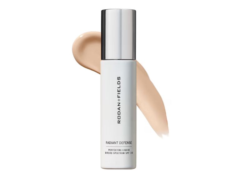 Rodan + Fields Radiant Defense Perfecting Liquid Tinted Moisturizer, SPF 30, Shell 1, 1.69 fl oz/50 mL