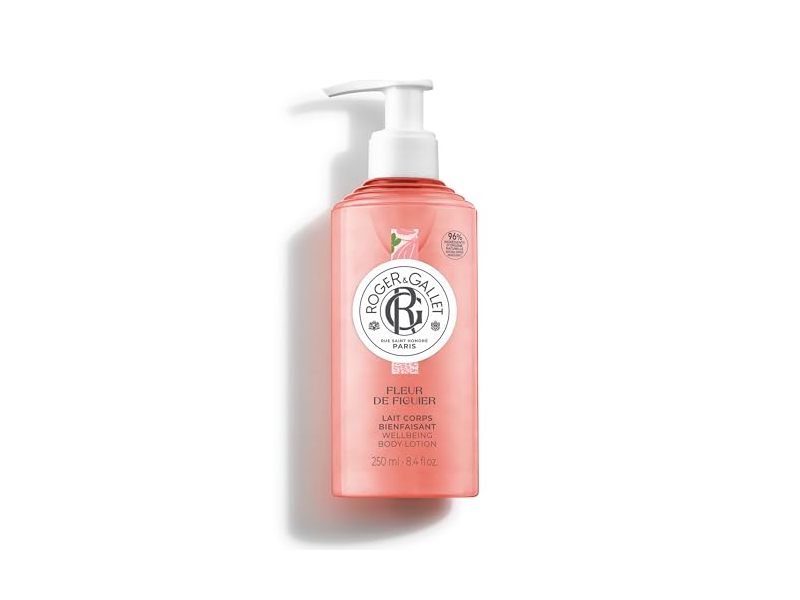 Roger & Gallet Wellbeing Body lotion, Fig Blossom, 8.4 fl oz/250 mL
