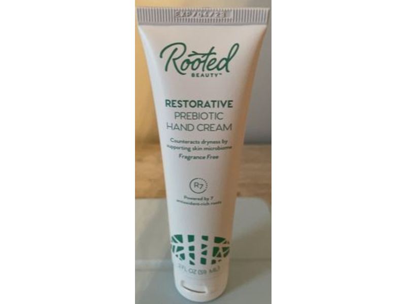 Rooted Beauty Restorative Prebiotic Hand Cream, 2 fl oz/59 mL