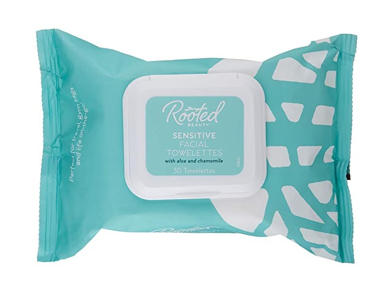 Rooted Beauty Sensitive Facial Towelettes
