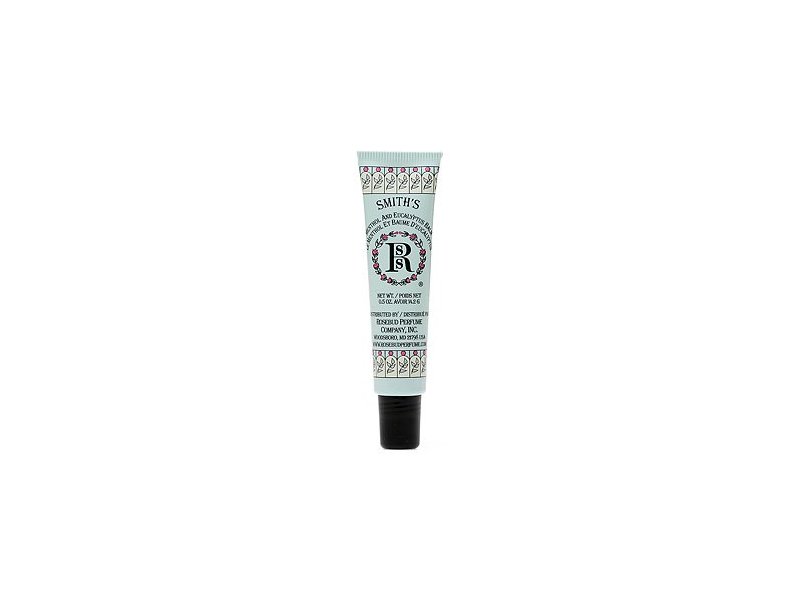 Rosebud Perfume Co. Smith's Balm Tube, Menthol & Eucalyptus, 0.5 oz