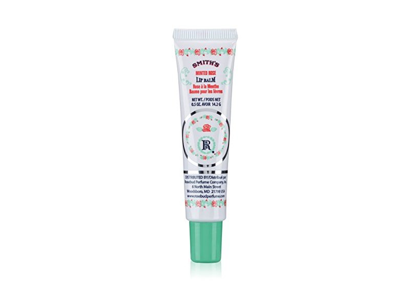 Rosebud Perfume Co. Smith's Lip Balm, Minted Rose, 0.5 oz/14.2 g