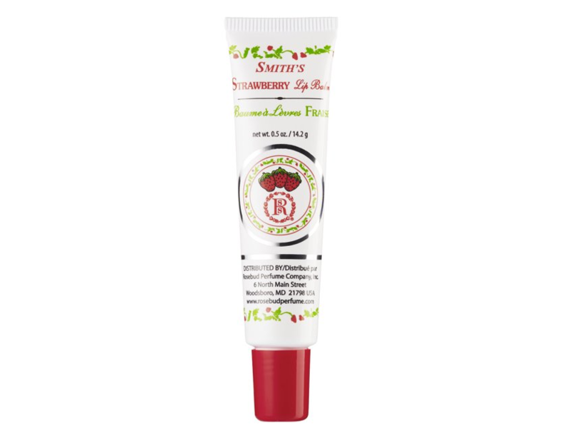 Rosebud Smith's Lip Balm, Strawberry, 0.5 oz/14.2 g