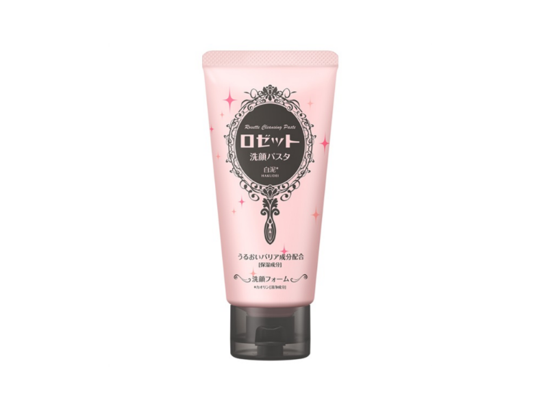 Rosette Face Wash Pasta, White Mud, 6.3 oz/180 g