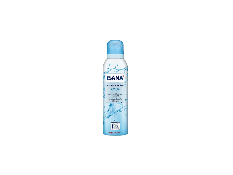 Rossmann Isana Wasserspray, Aqua, 150 mL