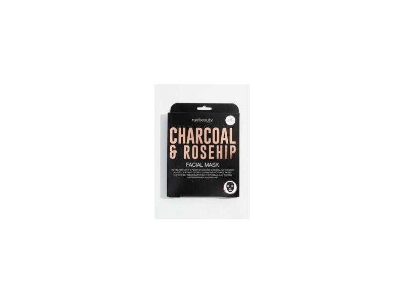 Ruebeauty Charcoal & Rosehip Facial Mask, 1 count