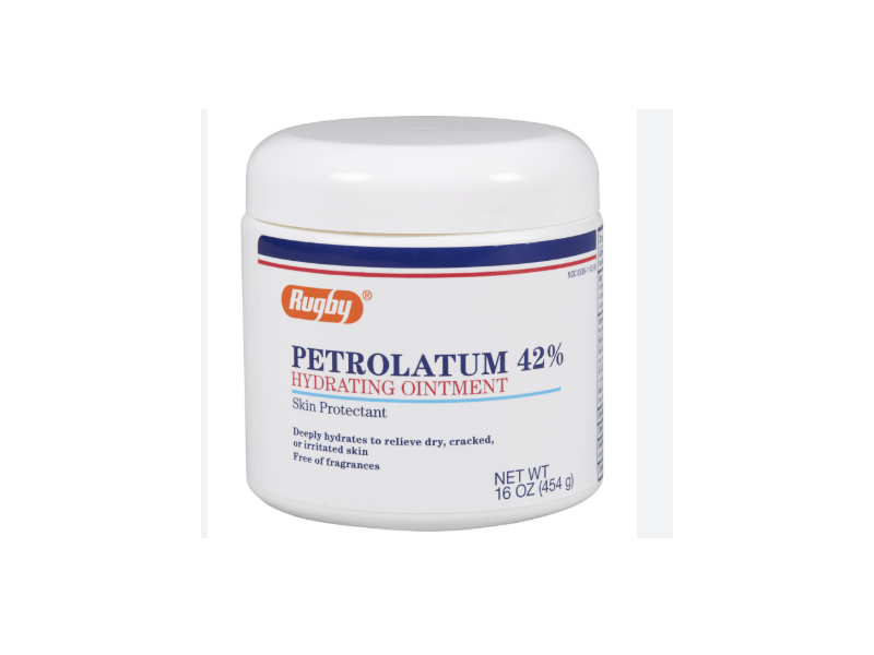 Rugby Petrolatum 42% Hydrating Ointment, 16 oz/454 g
