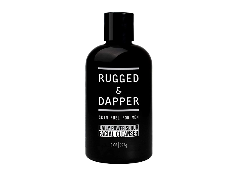 Rugged & Dapper Daily Power Scrub Facial Cleanser, 8 oz/277 g