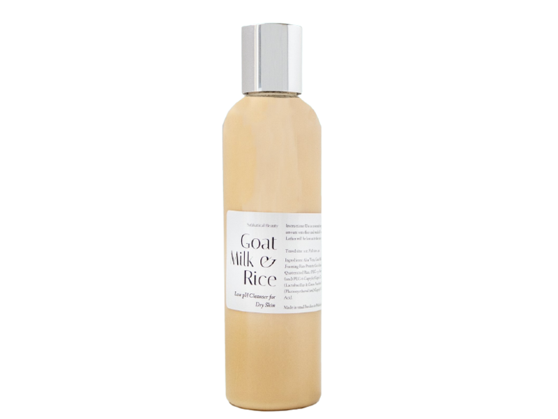 Sabbatical Beauty Goat Milk & Rice Foaming Cleanser, 4 oz/118 mL