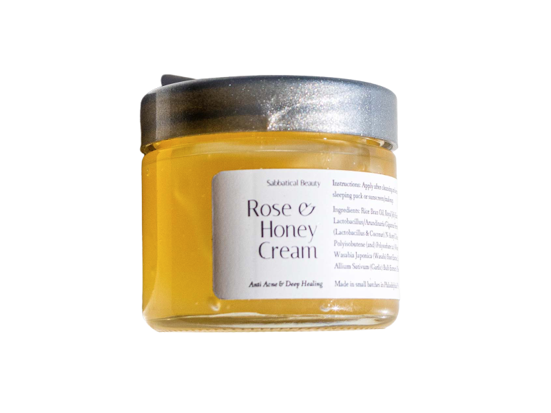 Sabbatical Beauty Rose & Honey Cream, 2 oz/59 mL