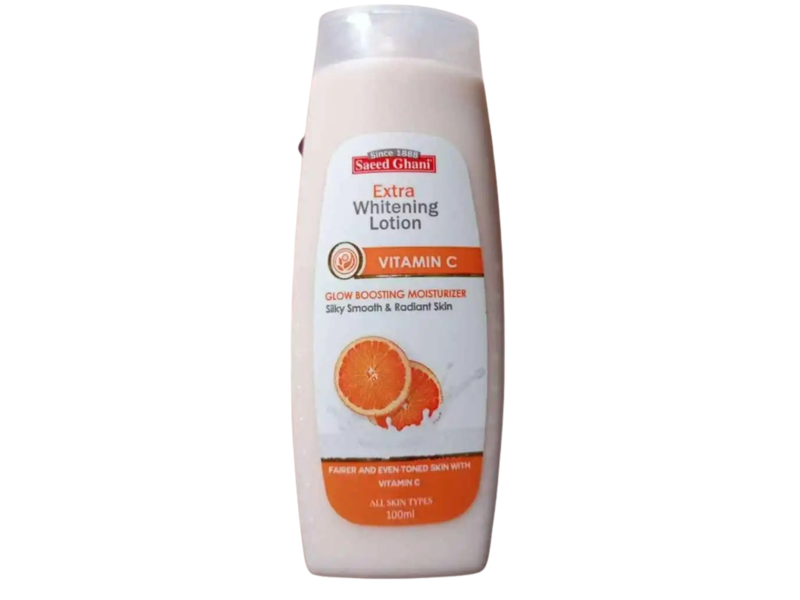 Saeed Ghani Extra Whitening Lotion, Vitamin C, 100 mL