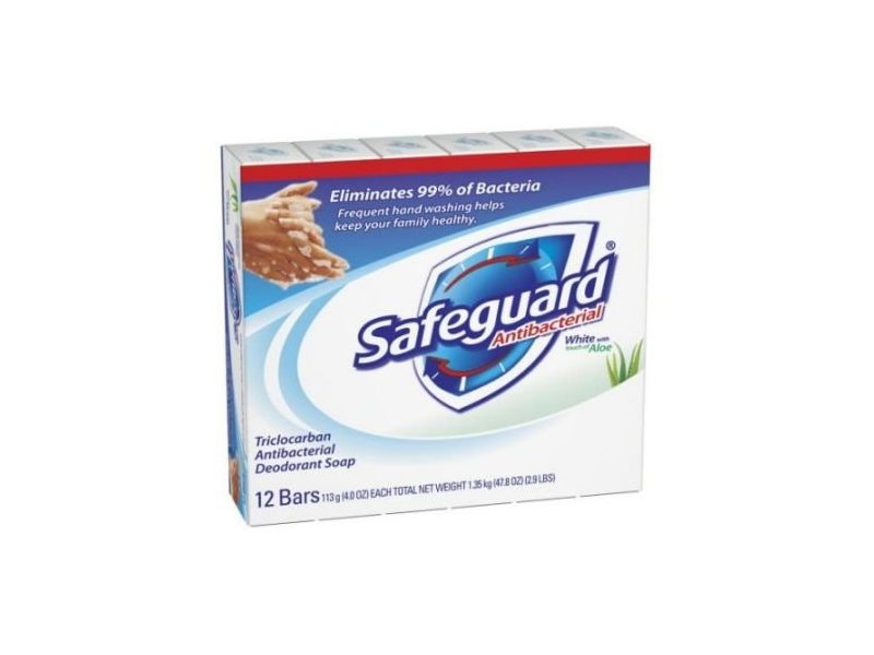 Safeguard Antibacterial Bath Bar Soap, 47.8 oz