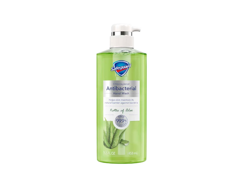 Safeguard Chloroxylenol Antibacterial Hand Wash, Notes of Aloe, 15.5 fl oz/458 mL