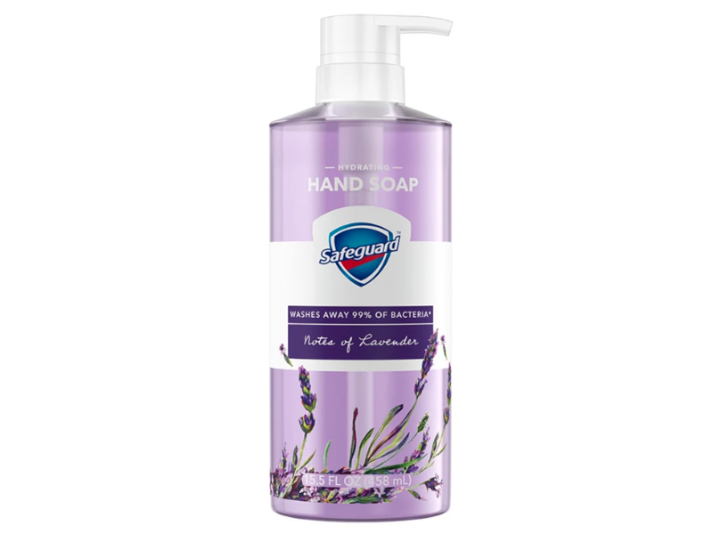 Safeguard Hydrating Hand Soap, Notes Of Lavender, 15.5 fl oz/458 mL
