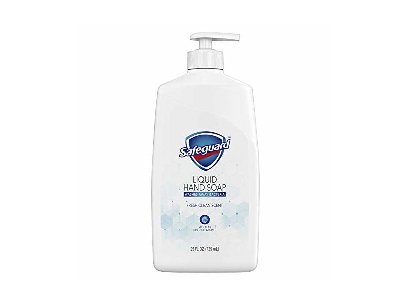 Safeguard Liquid Hand Soap, Fresh Clean Scent, 25 fl oz / 739 mL