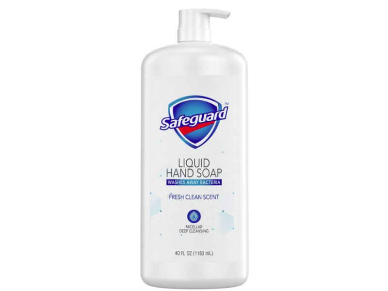 Safeguard Liquid Hand Soap, Fresh Clean Scent, 40 fl oz/1183 mL