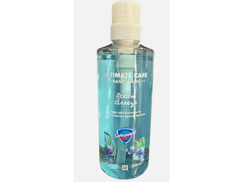 Safeguard Ultimate Care Hand Wash, Ocean Breeze, 15.5 fl oz/458 mL