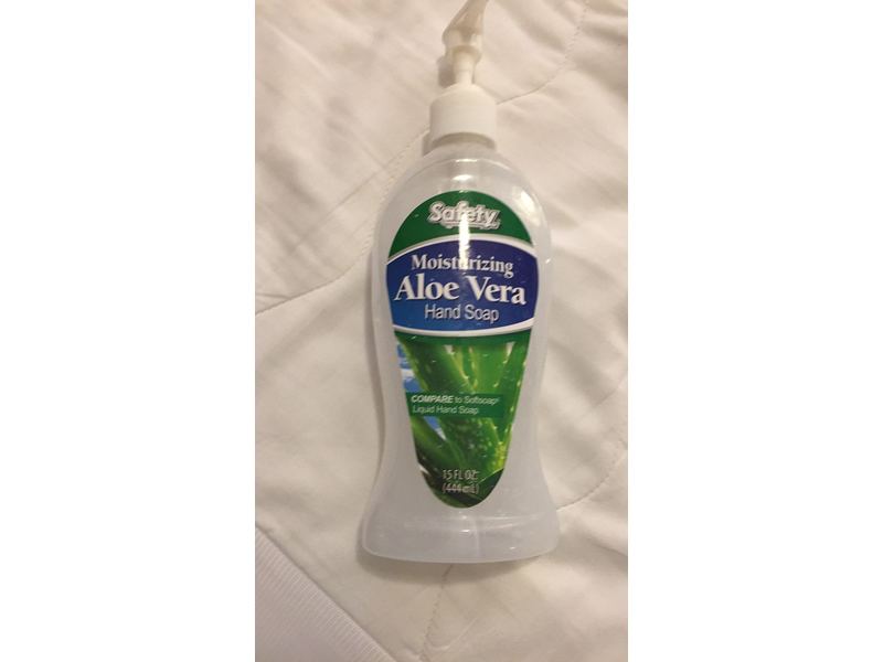 Safety Moisturizing Aloe Vera Hand Soap, 15 fl oz