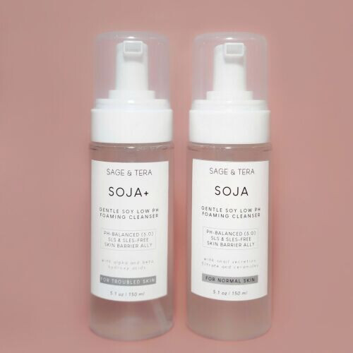 Soja + Gentle Soy Low PH Foaming Cleanser