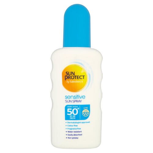 Sun Protect Spray, Sensitive SPF 50+ 5 Stars Uva
