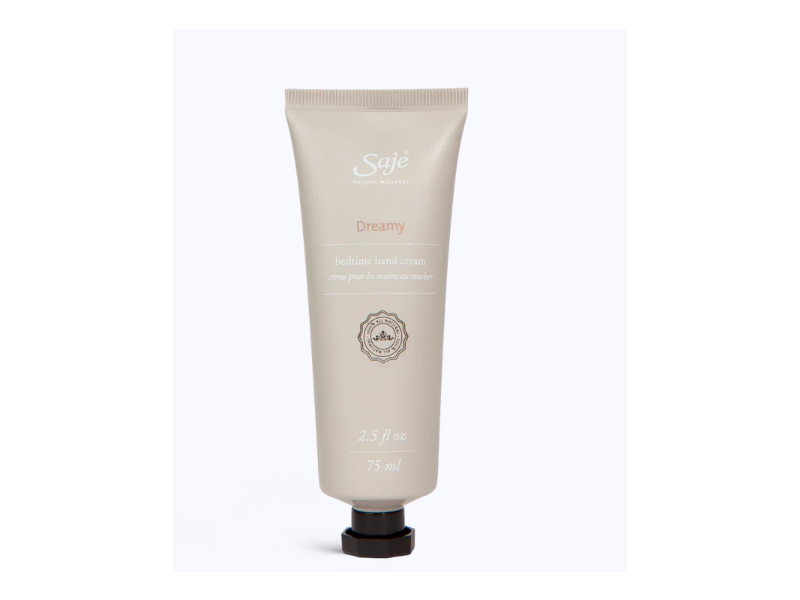 Saje Natural Wellness Bedtime Hand Cream, Dreamy, 2.5 fl oz/75 mL