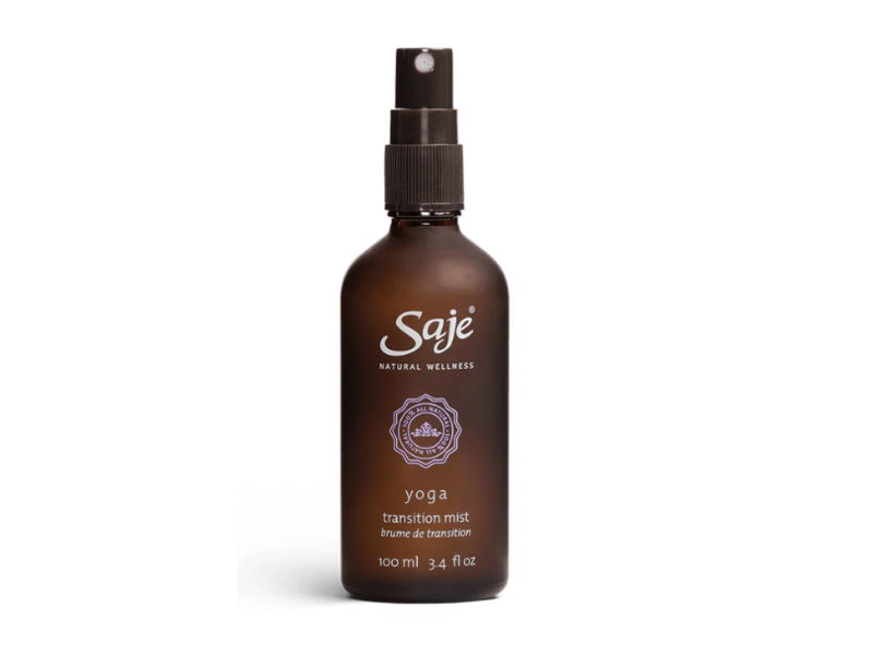 Saje Natural Wellness Yoga Transition Mist, 3.4 fl oz/100 mL