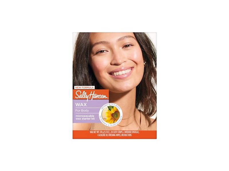 Sally Hansen Body Wax Starter Kit, 5.9 oz/170 g