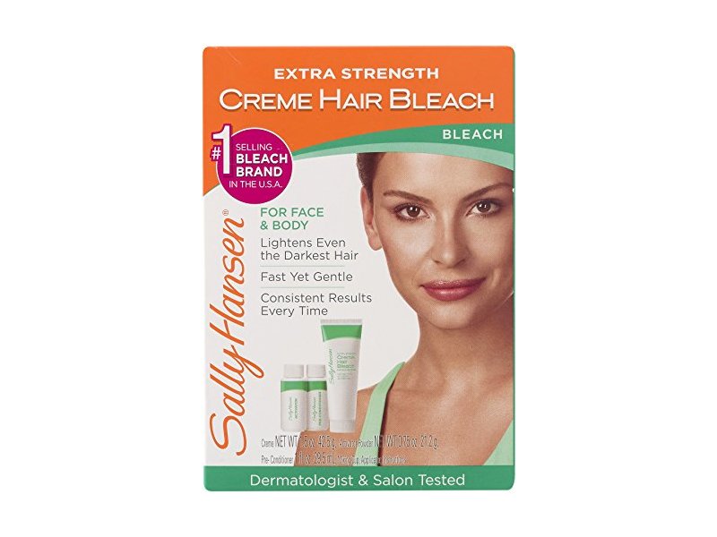 Sally Hansen Creme Hair Bleach Set, Extra Strength, Face & Body
