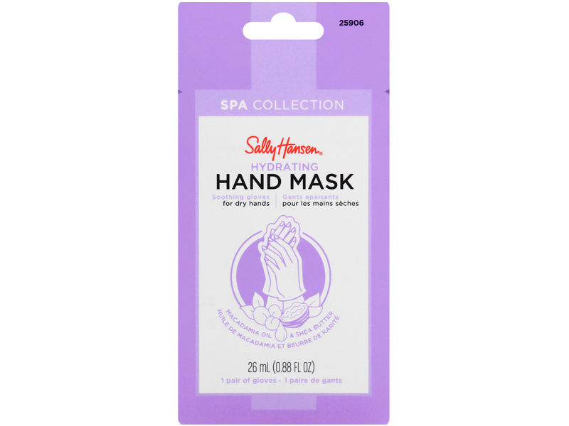 Sally Hansen Hydrating Hand Mask, Spa Collection, 0.88 fl oz/26 mL