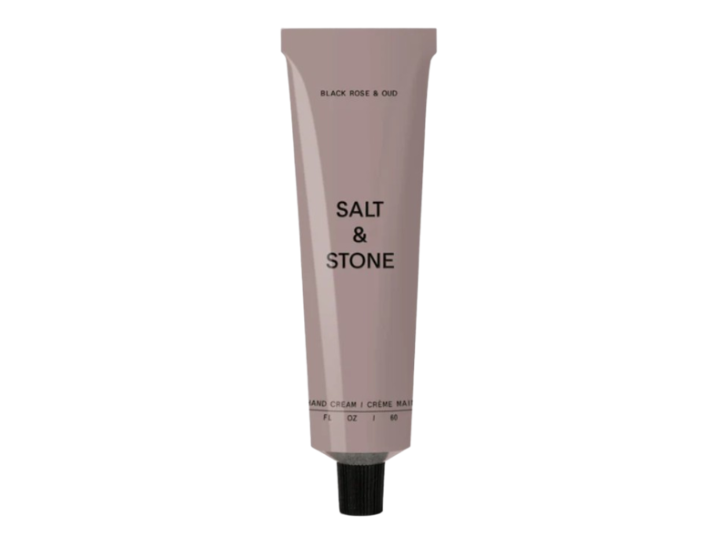 Salt & Stone Hand Cream, Black Rose & Oud, 2 fl oz/60 mL