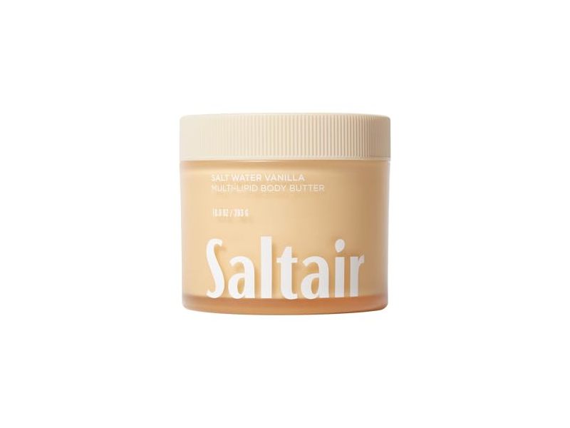 Saltair Multi-Lipid Body Butter, Salt Water Vanilla, 10.0 oz/283 g