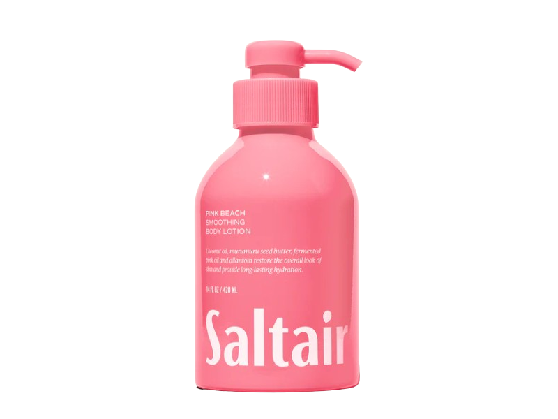 Saltair Pink Beach Smoothing Body Lotion, 14.2 fl oz/420 mL, Pack Of 2