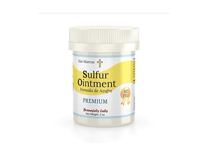 San Marcos 10% Sulfur Ointment, 2 oz