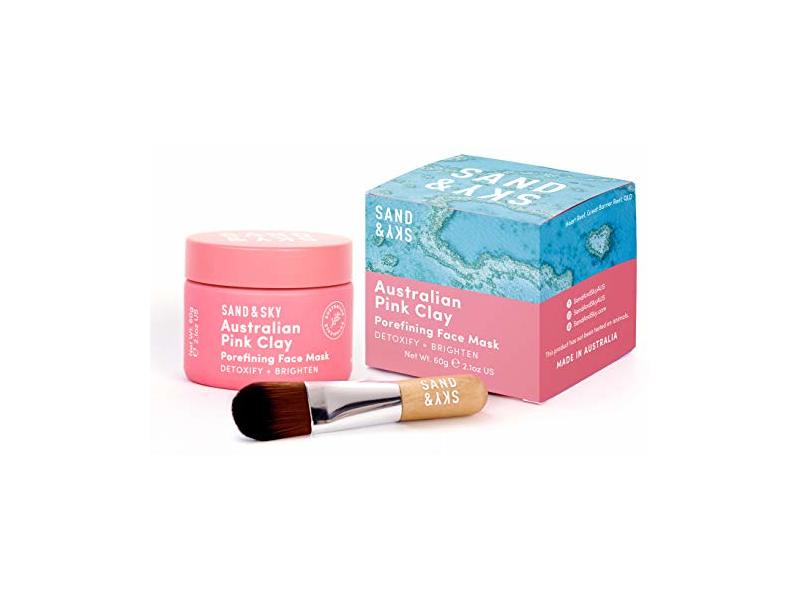 Sand & Sky Australian Pink Clay Porefining Face Mask, 2.1 oz/62 mL