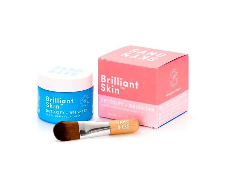 Sand & Sky Brilliant Skin Purifying Pink Clay Mask