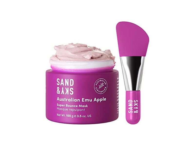 Sand & Sky Super Bounce Face Mask, Australian Emu Apple, 3.5 oz/100 g