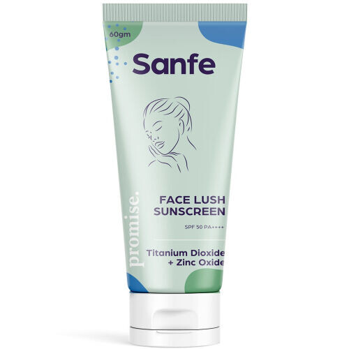 Face Lush Sunscreen SPF 50 With Titanium Dioxide + Zinc Oxide