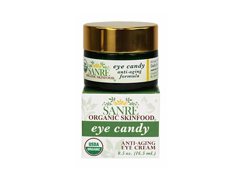 SanRe Organic Skinfood Eye Candy Anti-Aging Eye Cream, 0.5 oz/16.5 mL