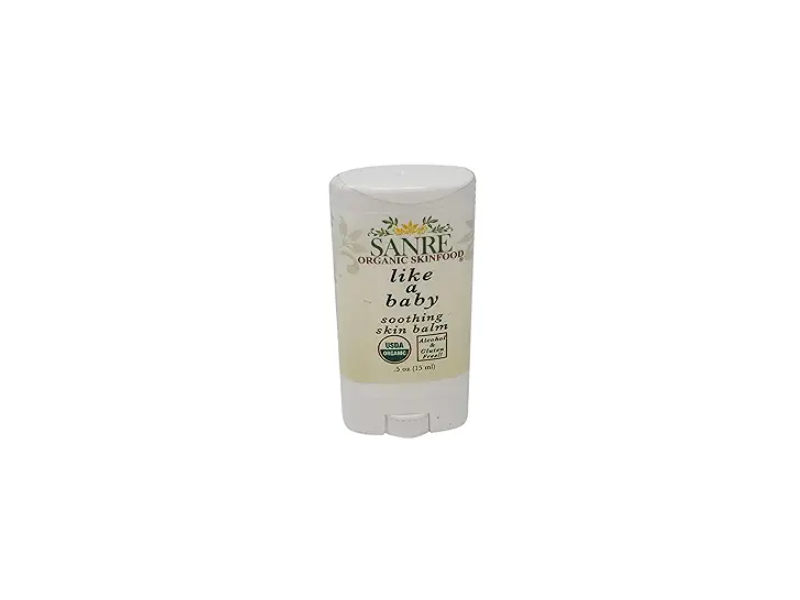 Sanre Organic Skinfood Like A Baby Soothing Skin Balm, 0.5 oz/15 mL
