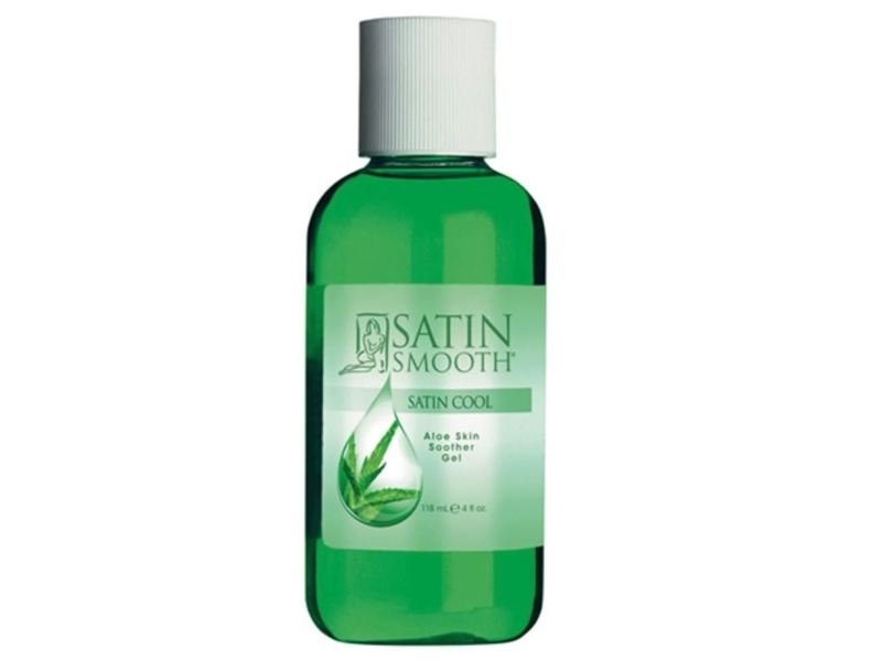 Satin Smooth Aloe Skin Soother Gel, Satin Cool, 4 fl oz