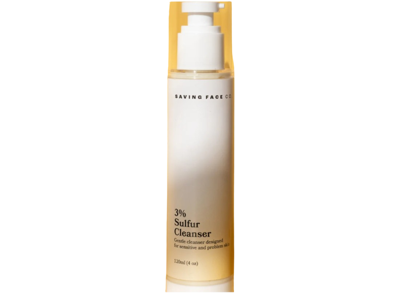 Saving Face Co 3% Sulfur Cleanser, 120 mL